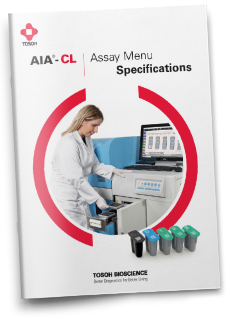 AIA<sup>®</sup>-CL  |  Assay Menu Specifications