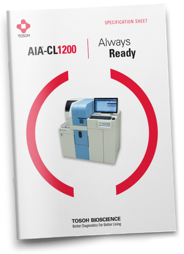 AIA<sup>®</sup>-CL1200<br>Always Ready<br>Specifications Sheet