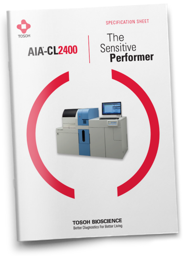 AIA<sup>®</sup>-CL2400<br>The Sensitive Performer<br>Specifications Sheet