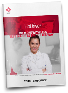 HbDrive<sup>®</sup><br>Do more with less - Test diabetes the better way